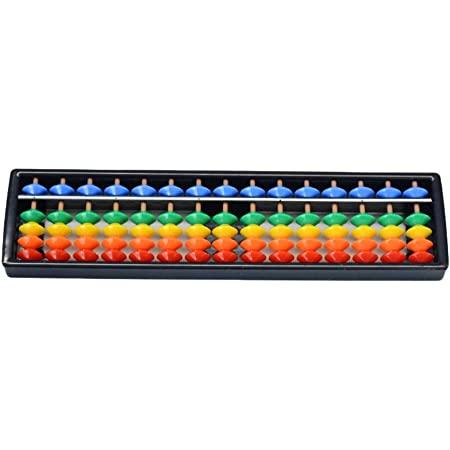 Abacus 15 tiges avec perles colorées