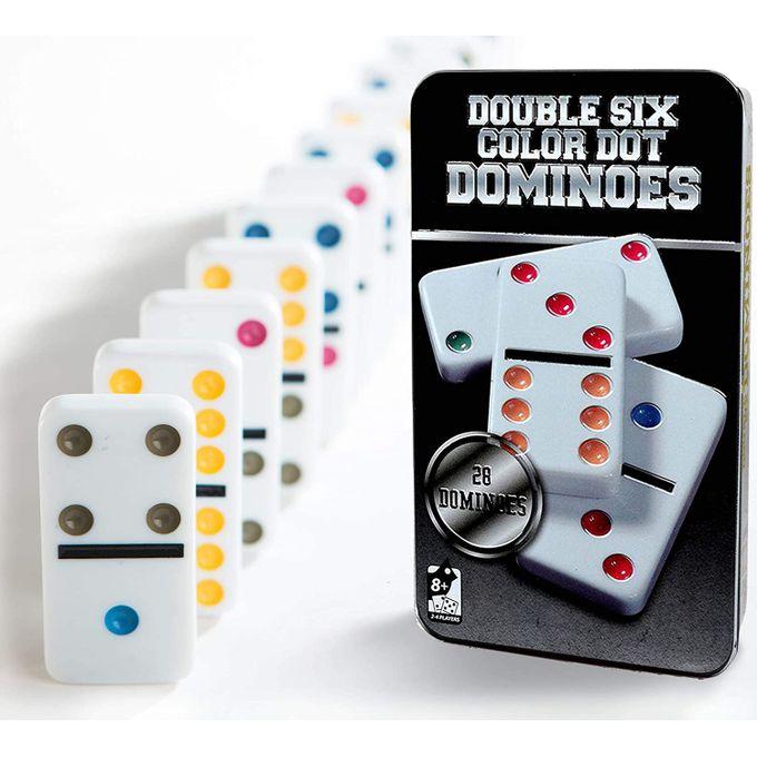 Domino DOUBLESIX Noir 28 Pièces