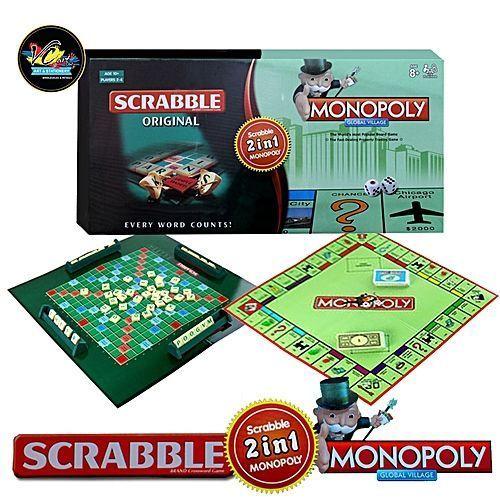 [55173 F] scrabble monopoly